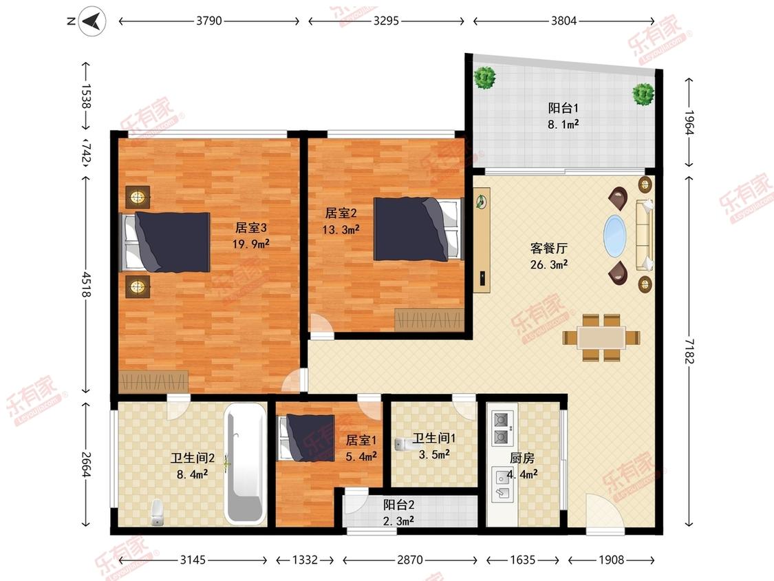 整租·东方新天地广场