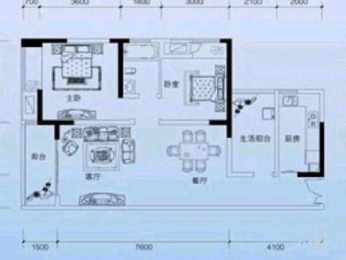 整租·恒基翔龙江畔