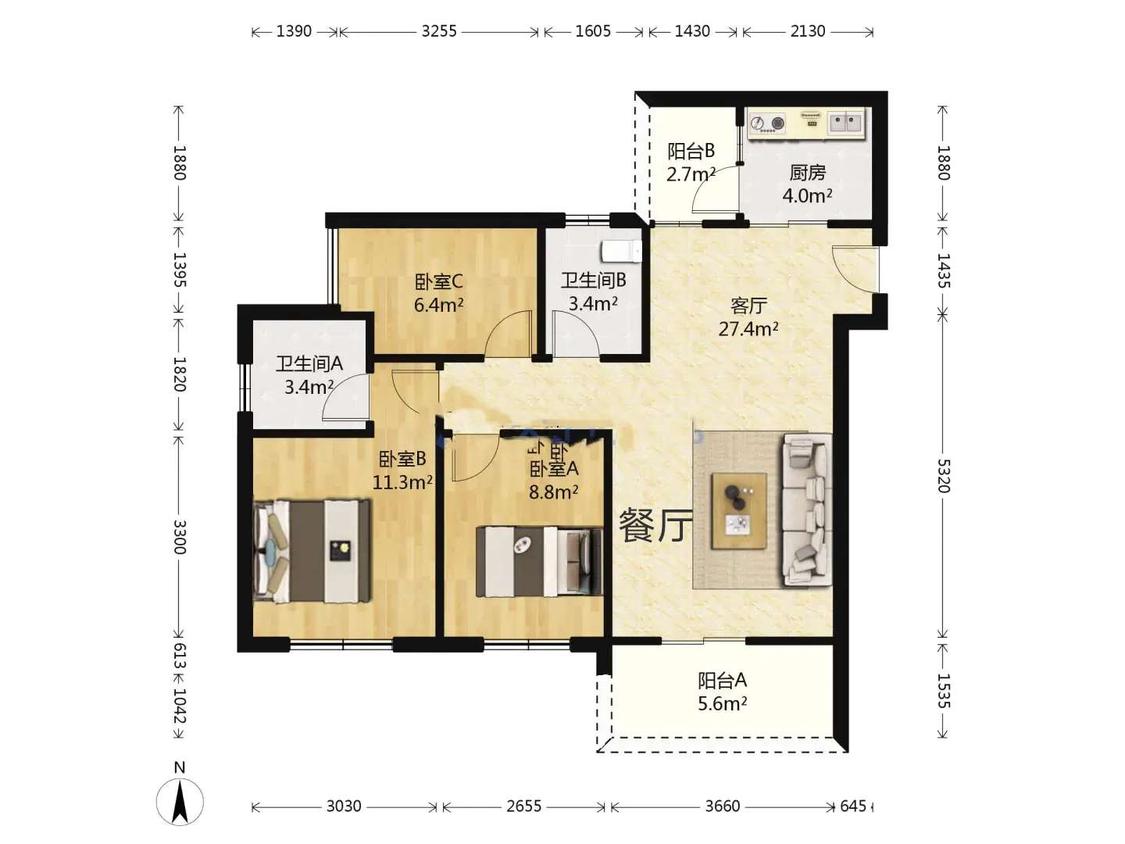 整租·顺欣花园