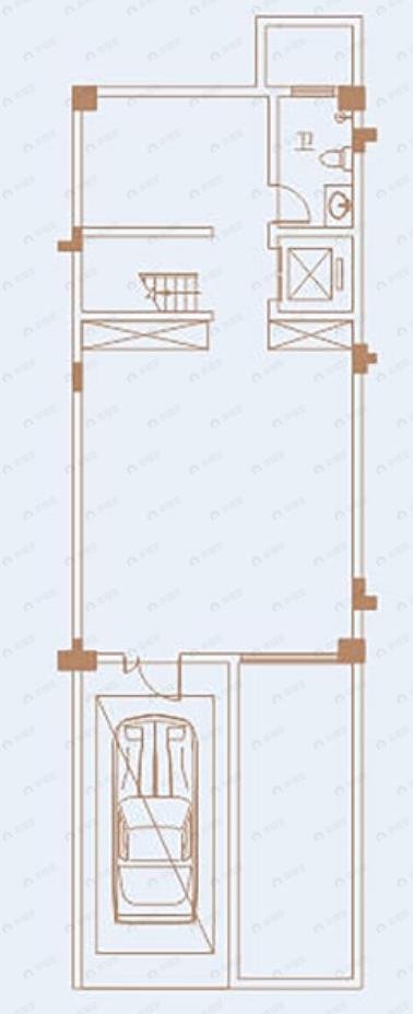 4室2厅7卫建面142平户型图