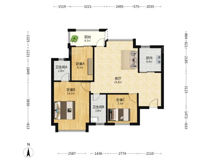 整租·阳光嘉苑