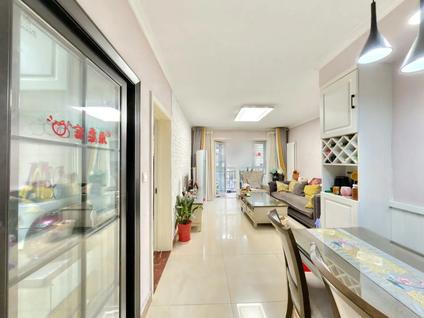 北京卓越蔚蓝群岛(三期)3室1厅87.49平低楼层/共7层