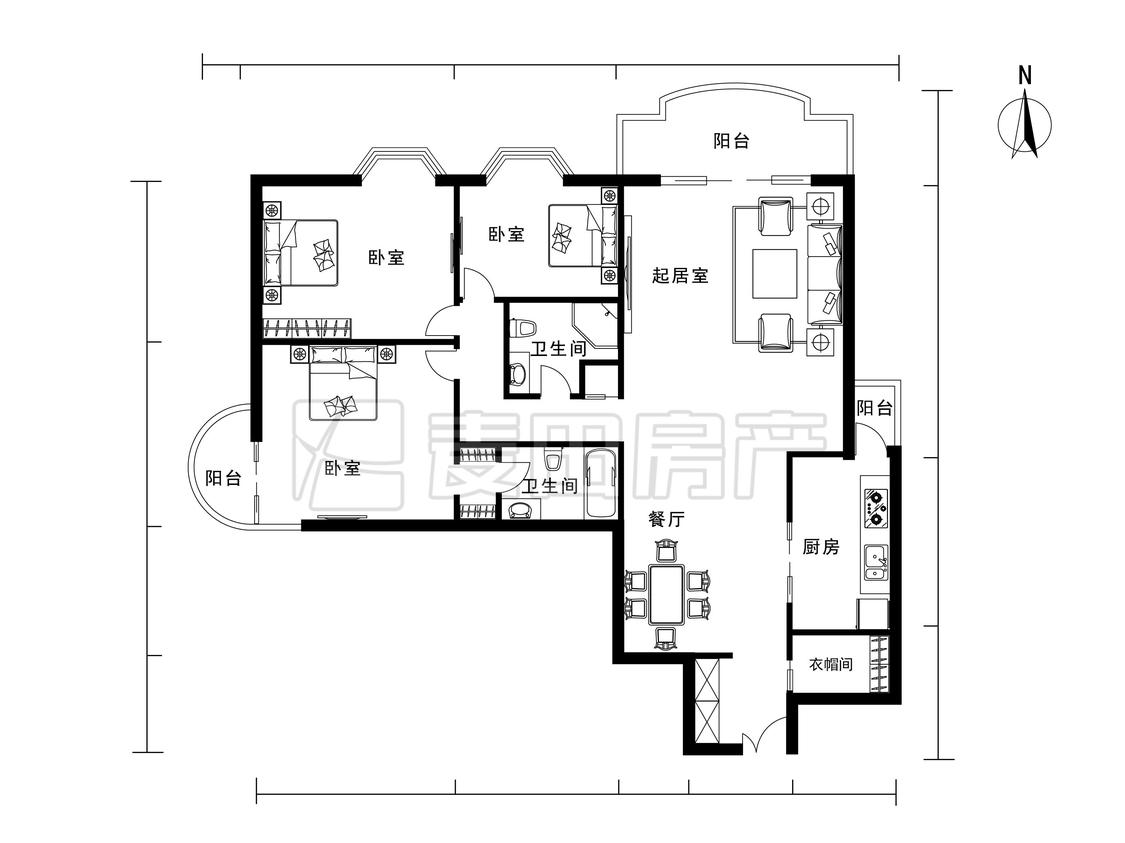 整租·美林花园