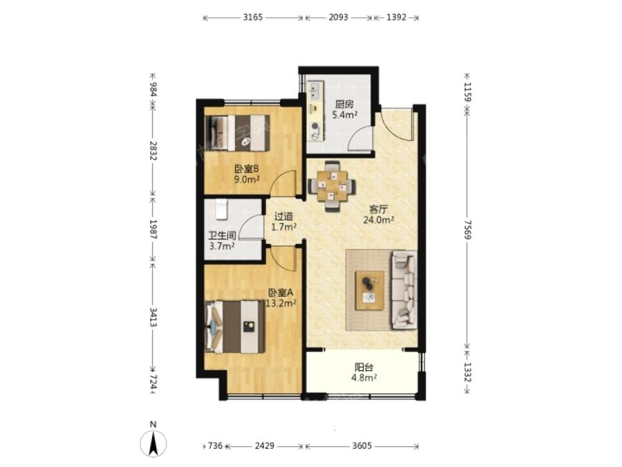 整租·远洋自然