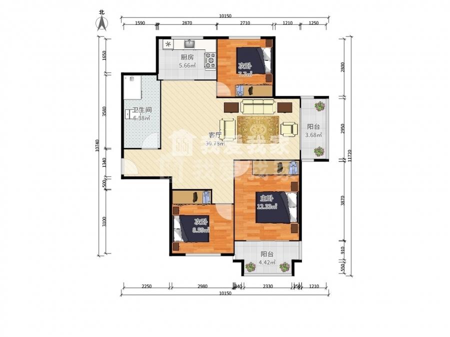 整租·银河湾紫苑