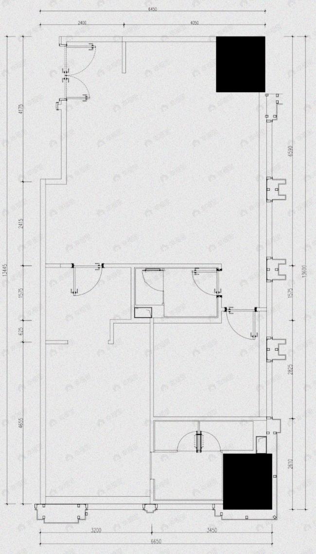 上和领誉2室2厅2卫户型图