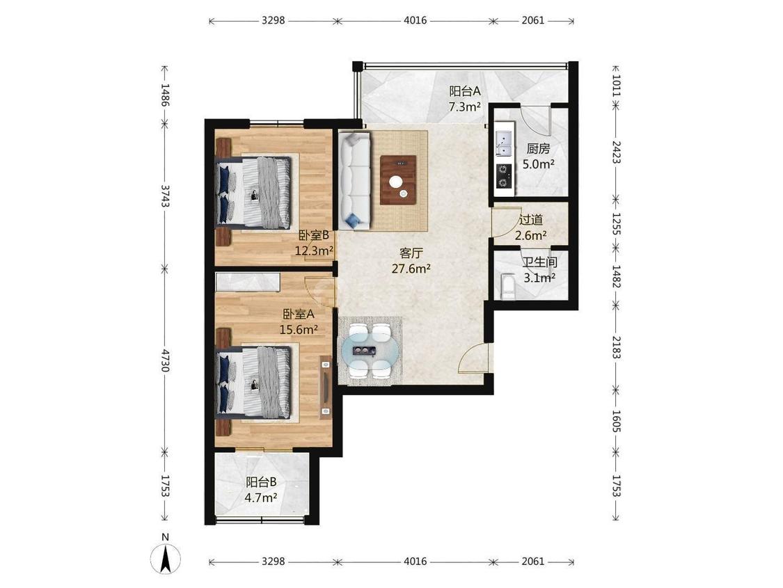 整租·畅茜园(景宜里)