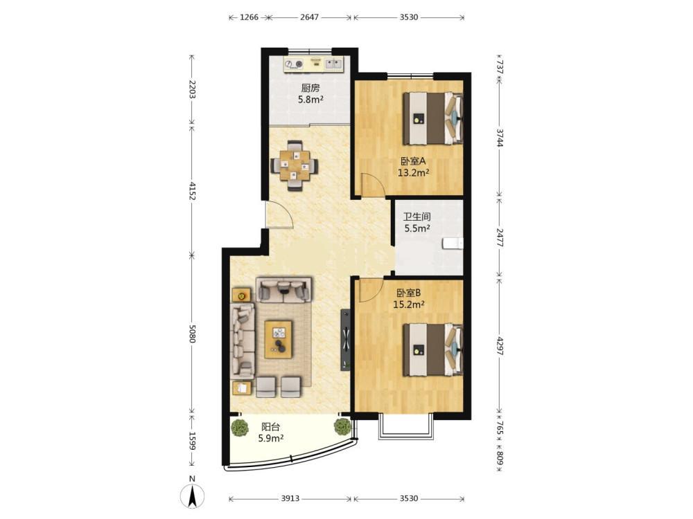 整租·瑞海花园(北区)