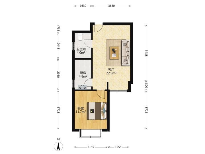 整租·枫林天下(一期）