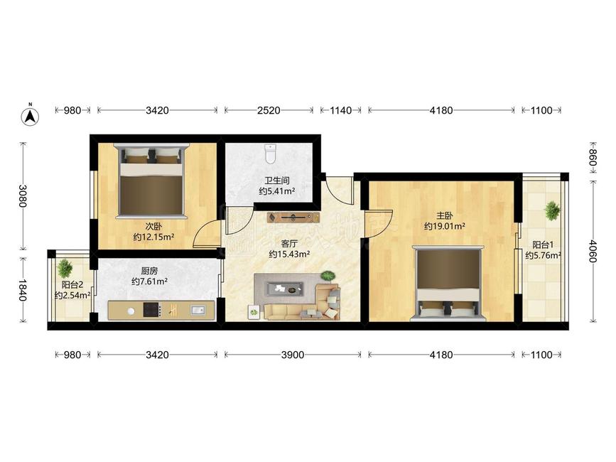 整租·嘉园二里小区