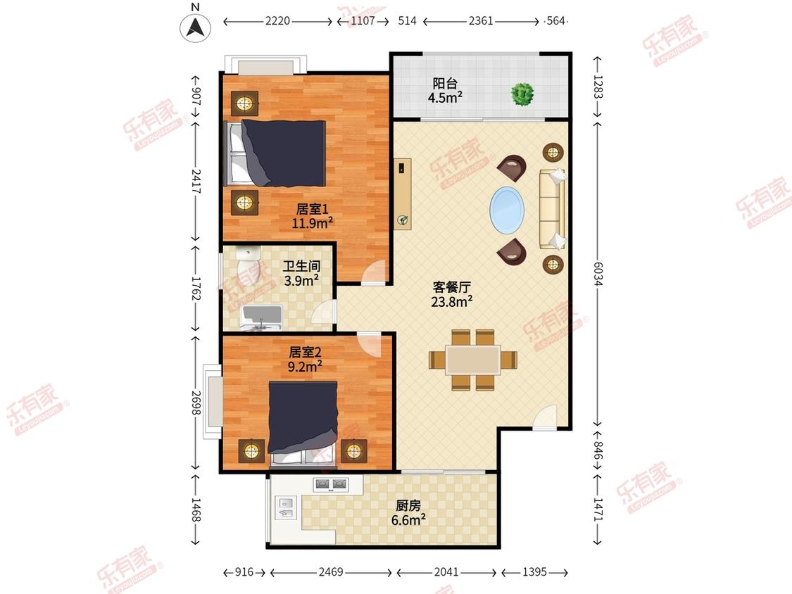 整租·水韵蓝湾