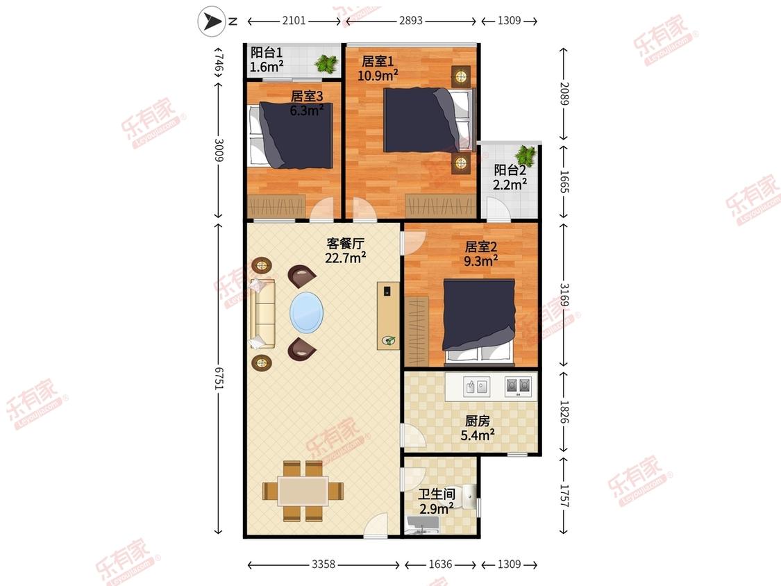 整租·向南瑞峰花园