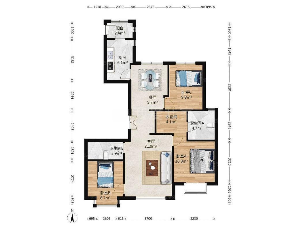 整租·熙悦尚郡