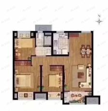 依云悦府3室2厅1卫户型图