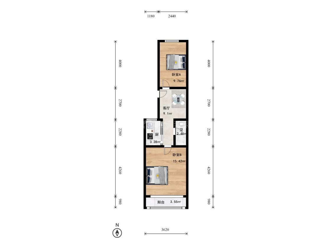 整租·大井胡同小区