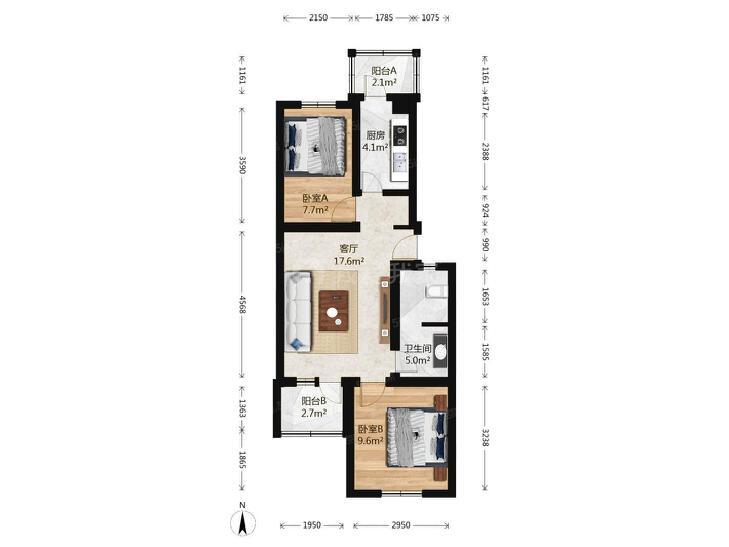 整租·燕化星城建德一里