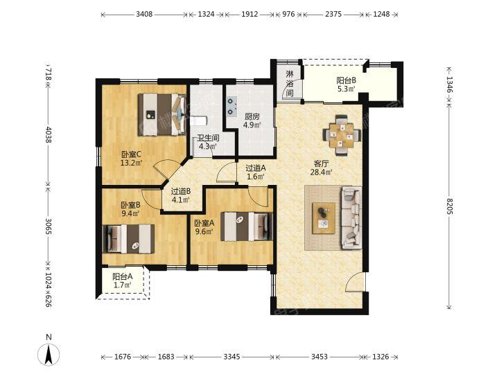 整租·六运小区