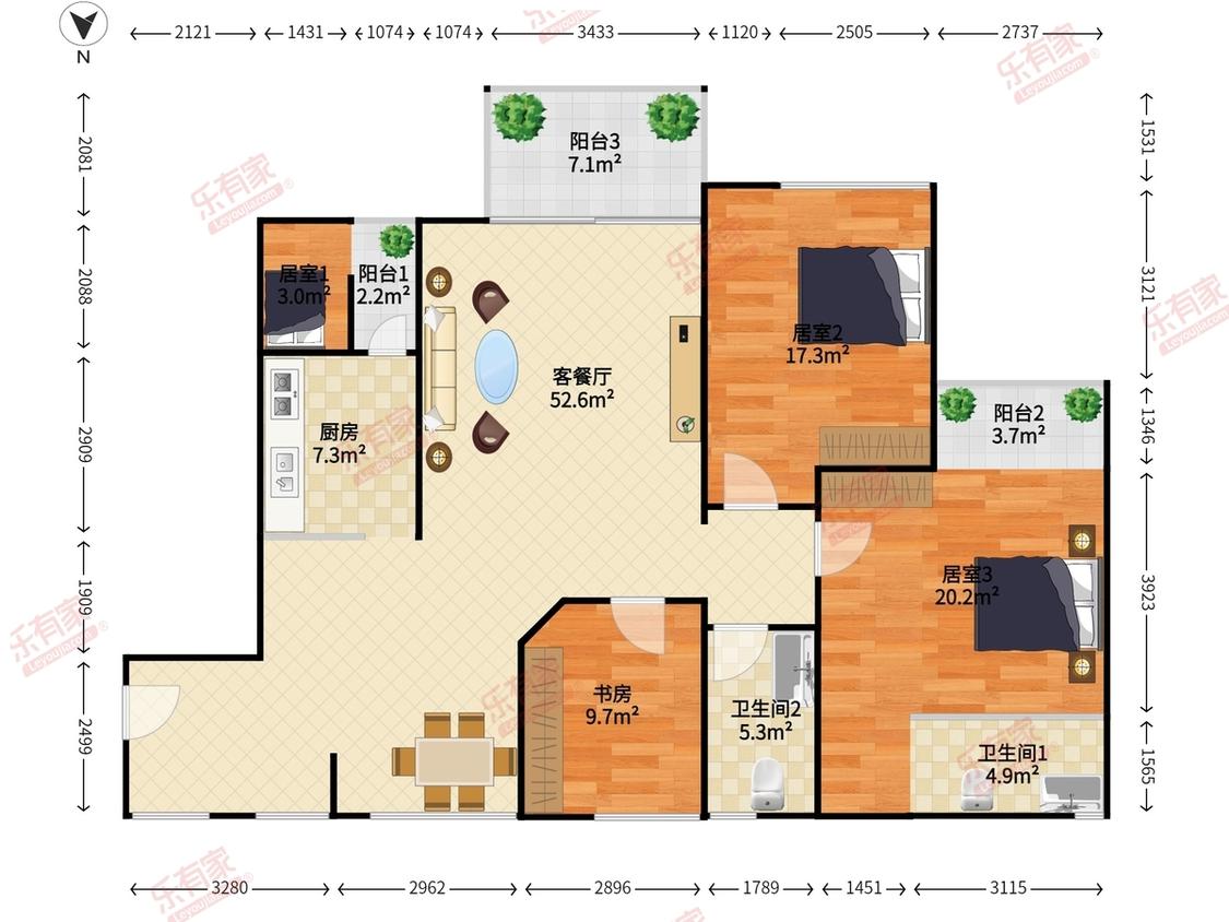 整租·中信星光名庭