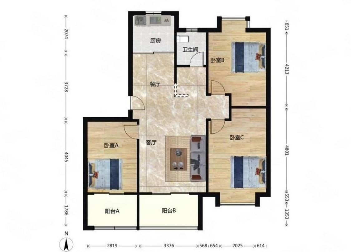 整租·鲁能硅谷公馆