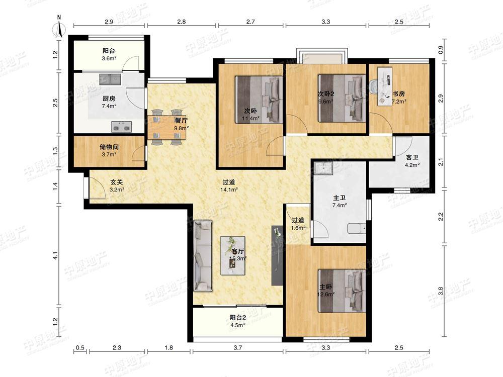 整租·汇豪天下