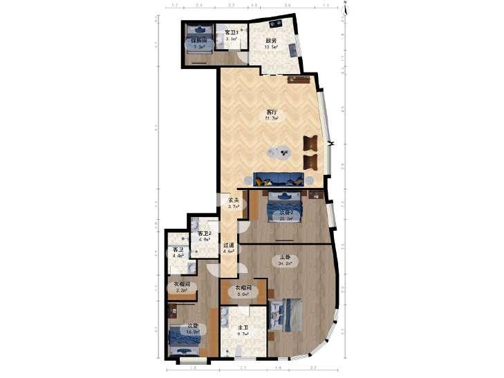 整租·西钓鱼台嘉园