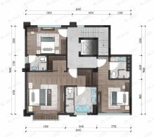 5室2厅6卫建面366平户型图