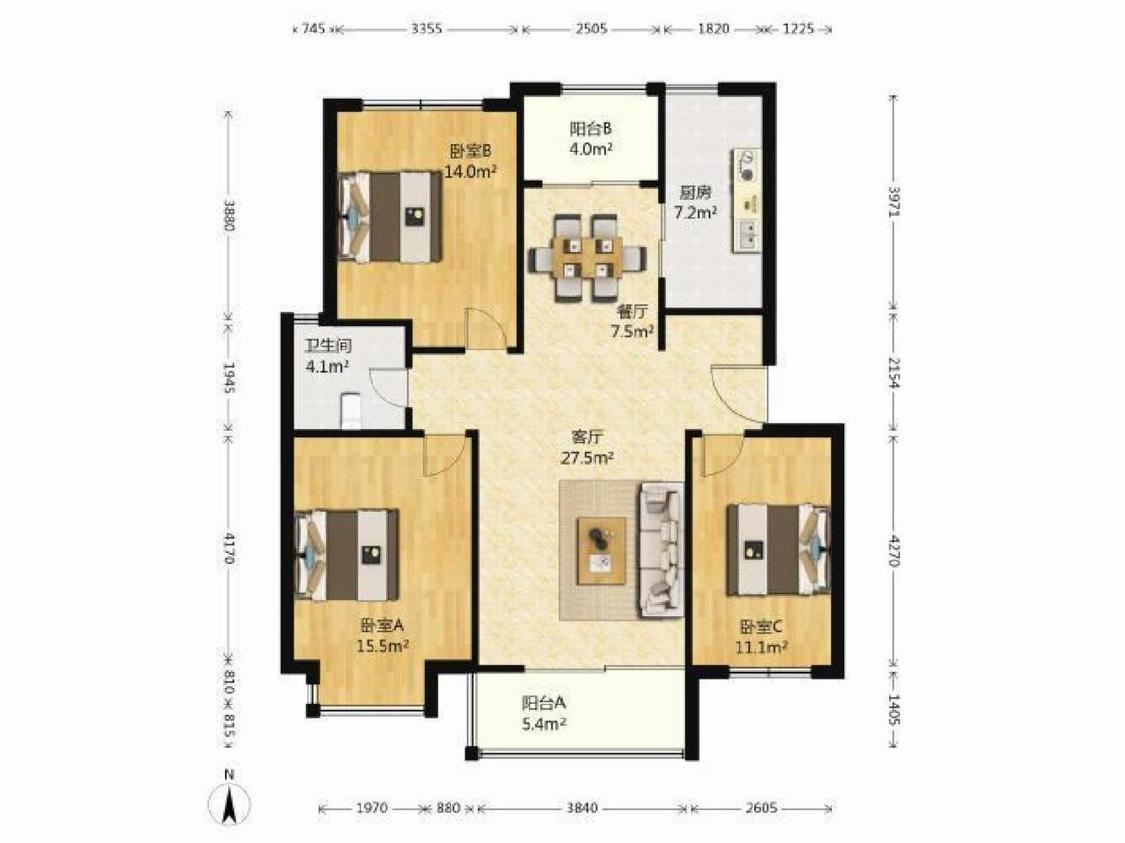 整租·滨江金茂府