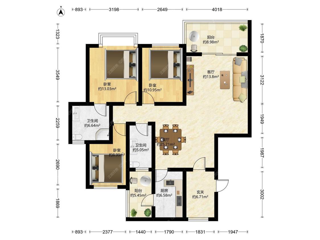 整租·仁恒星园