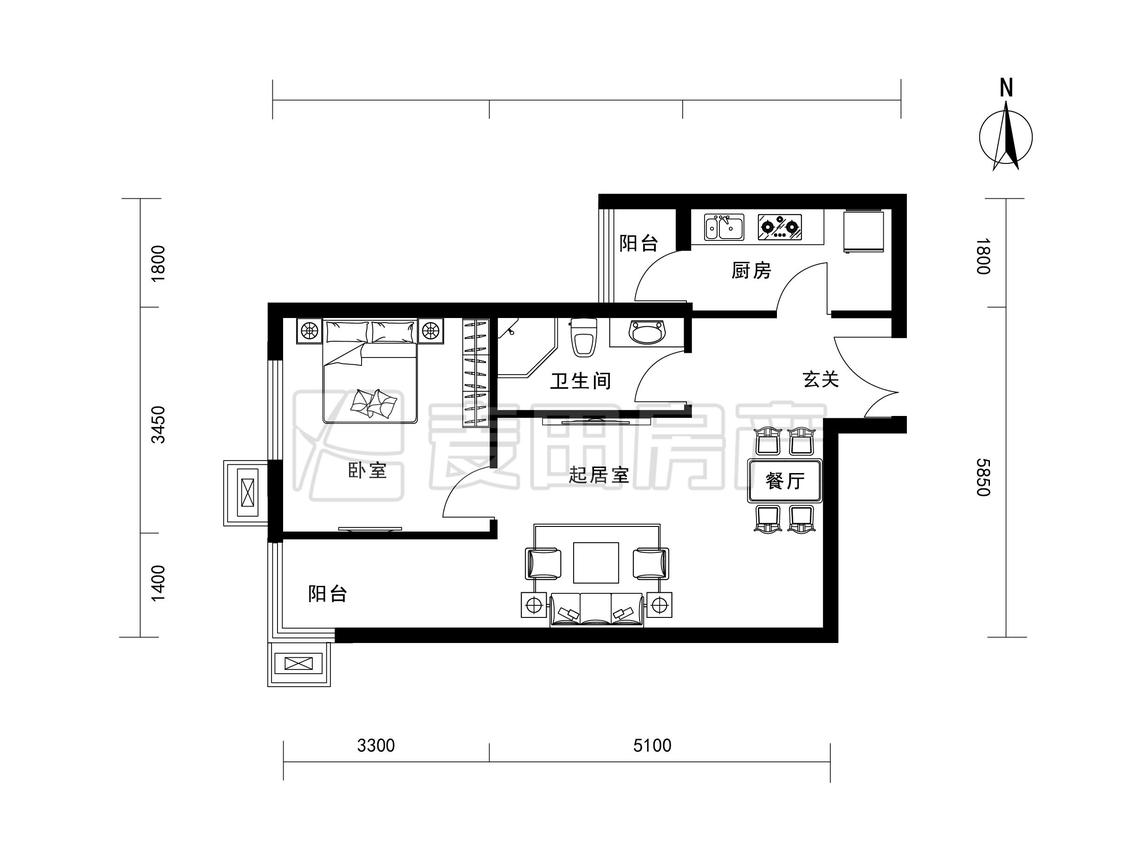 整租·东恒时代(三期)