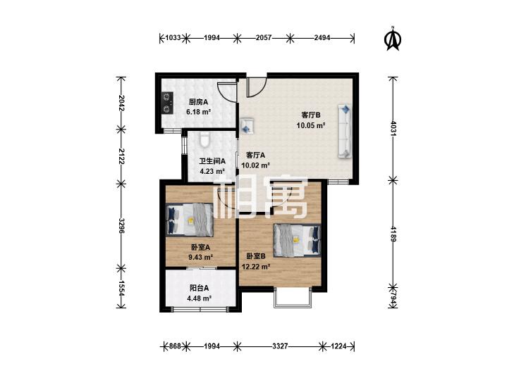整租·彩虹湾(金枫里)