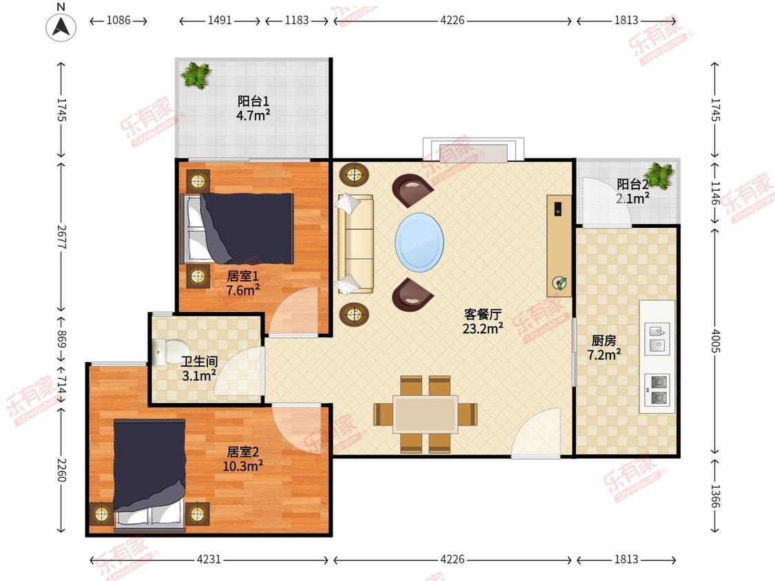 整租·韵动家园