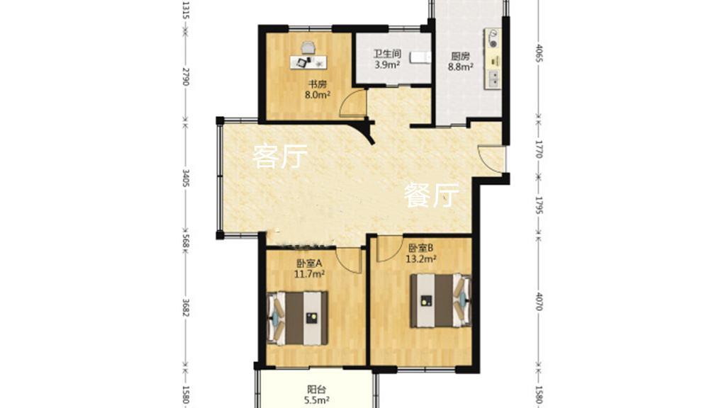 整租·百丈花园