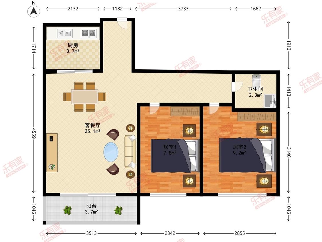 整租·君悦豪庭(二三期)