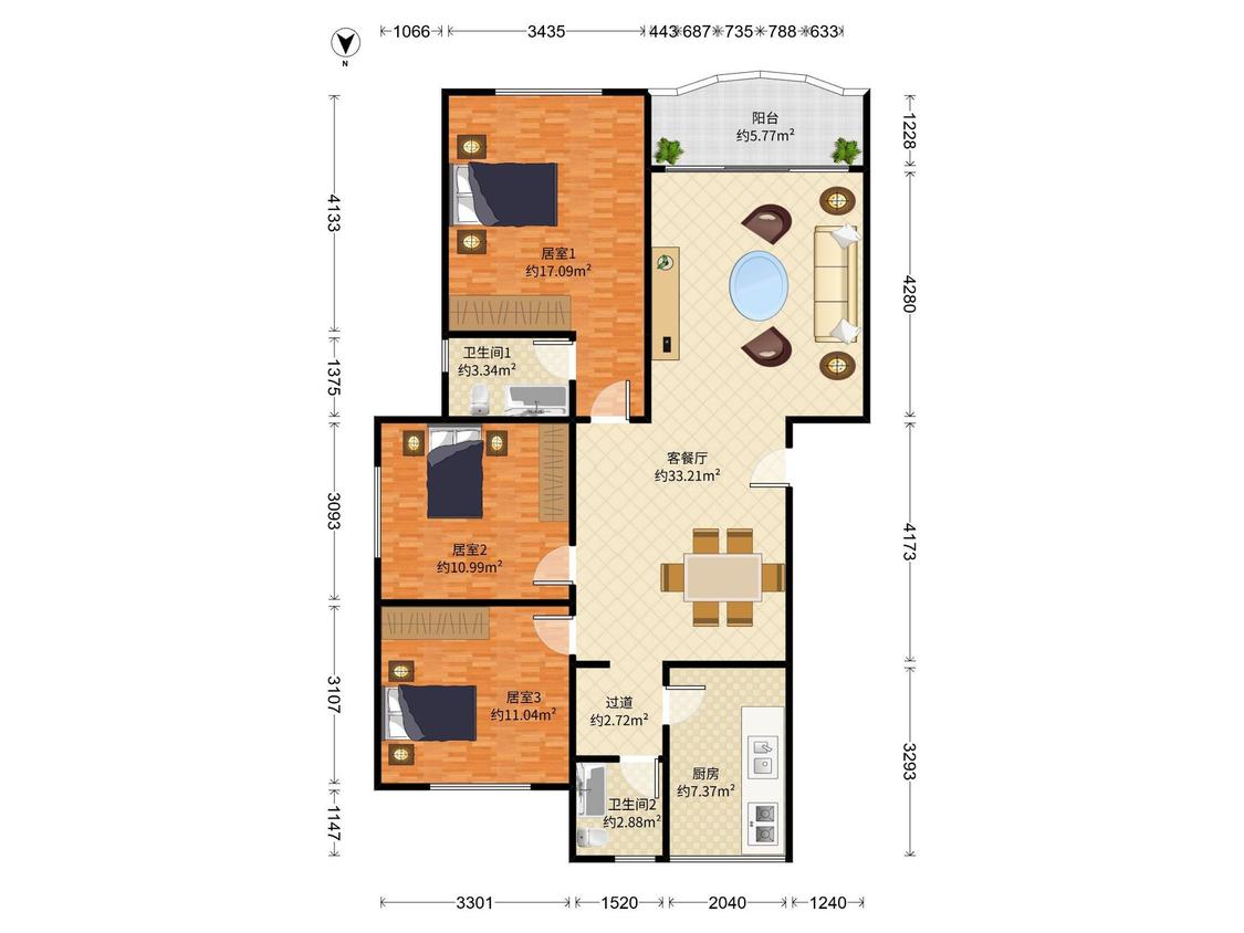 整租·龙园山庄