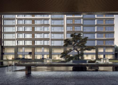 中海·峰境梅江效果图