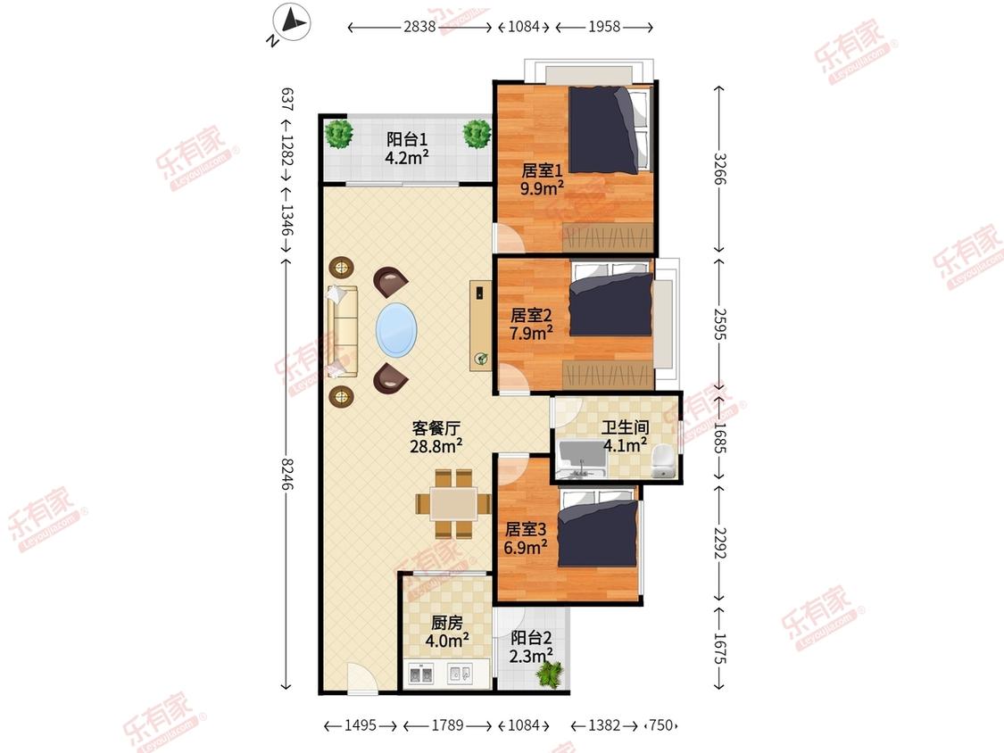 整租·君华新城