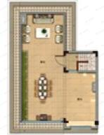 碧桂园香湖湾1号3室2厅3卫户型图