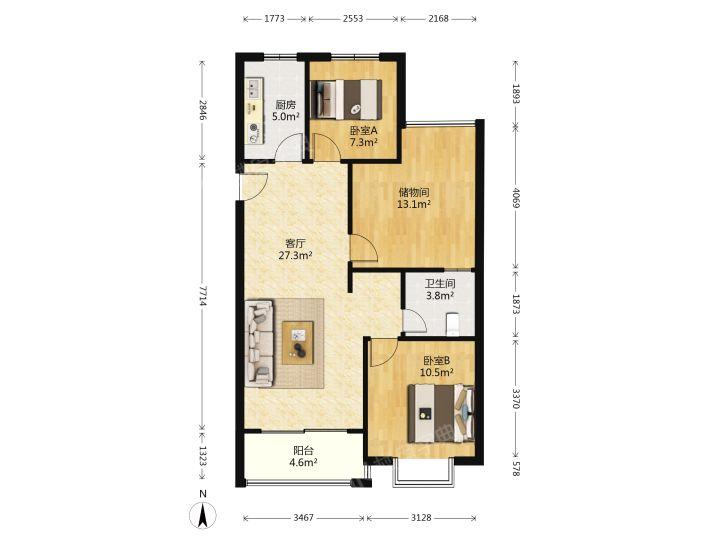 整租·水岸香堤