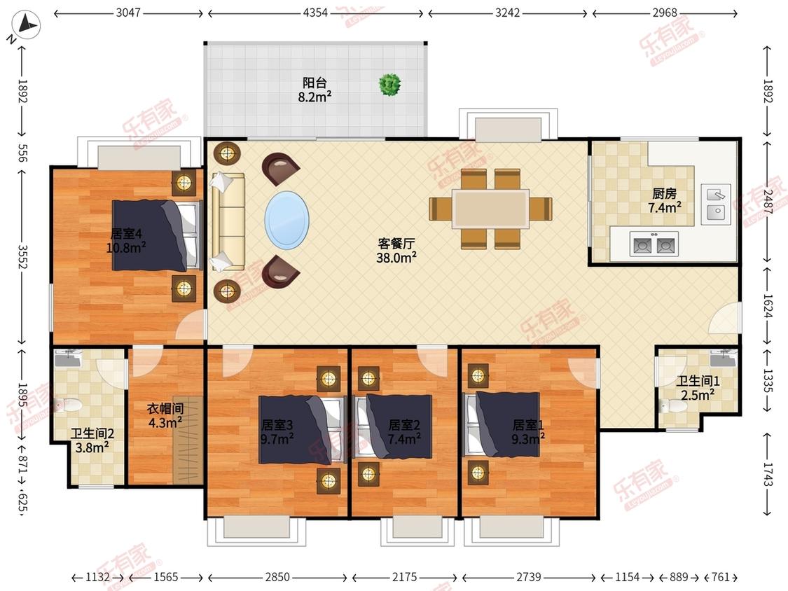 整租·万科中央公园