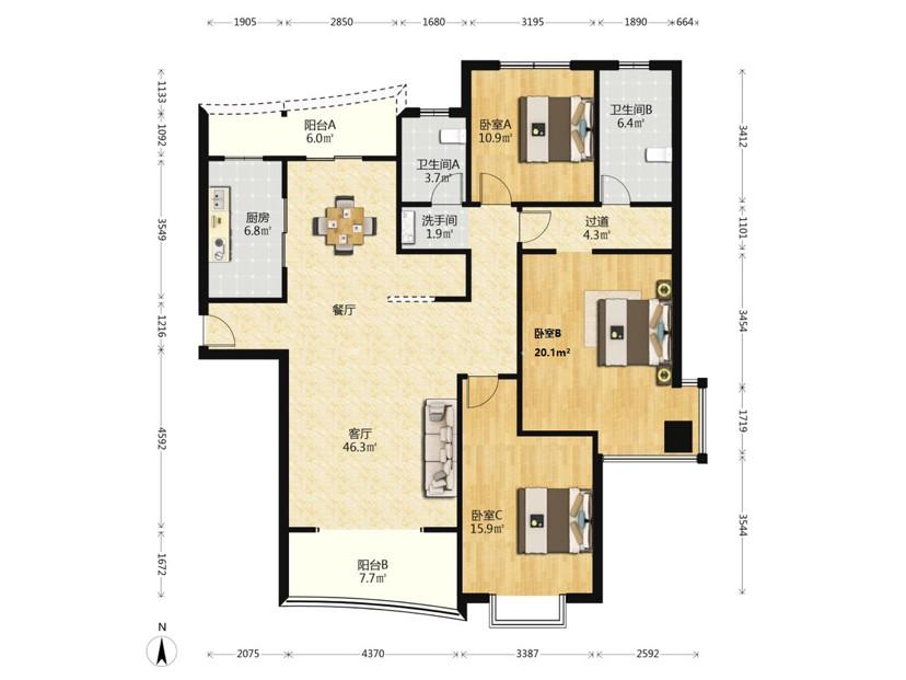 整租·静安丽舍(北区)