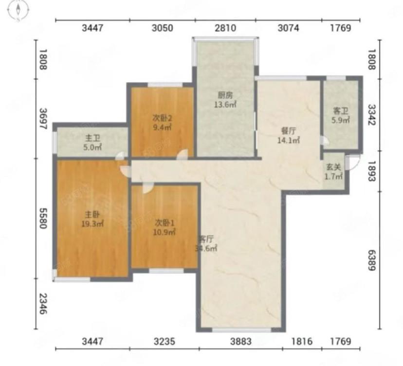 整租·紫荆花园