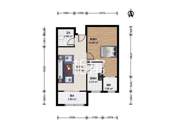 整租·竹杆胡同