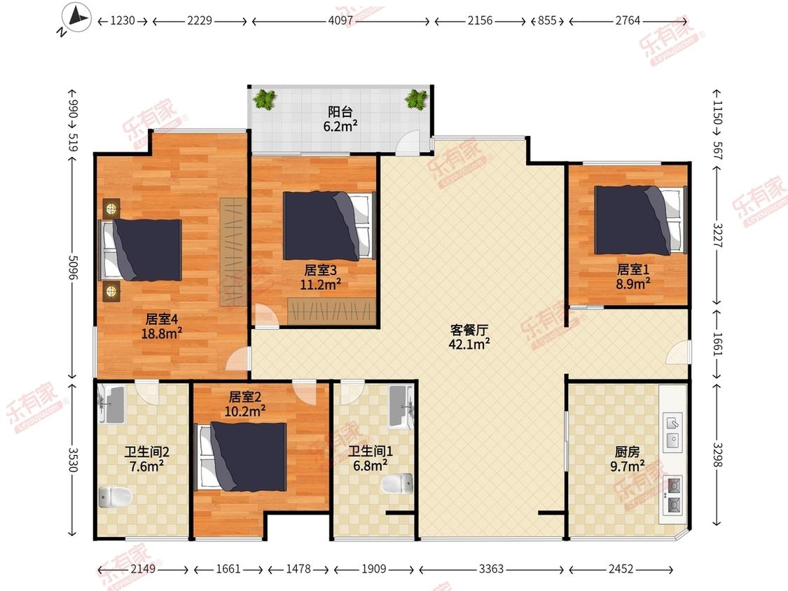 整租·裕龙君汇