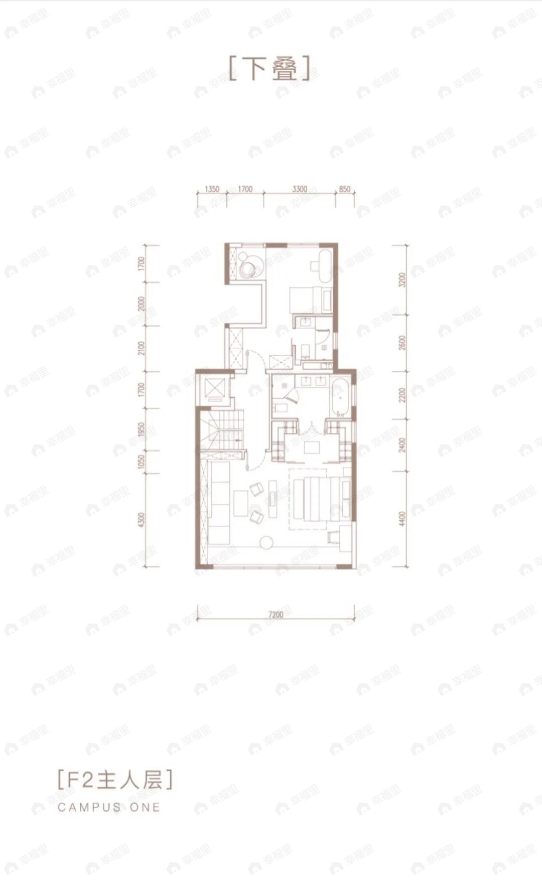 富力首开金禧璞瑅5室3厅5卫户型图