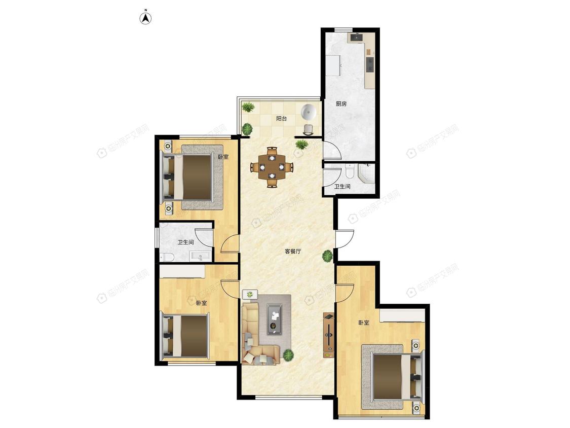 整租·滨河湾城市花园