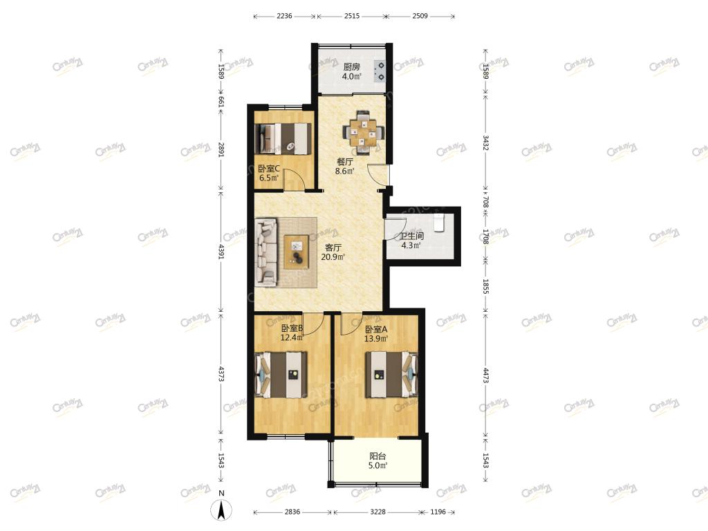 整租·矿机宿舍(胜利街)