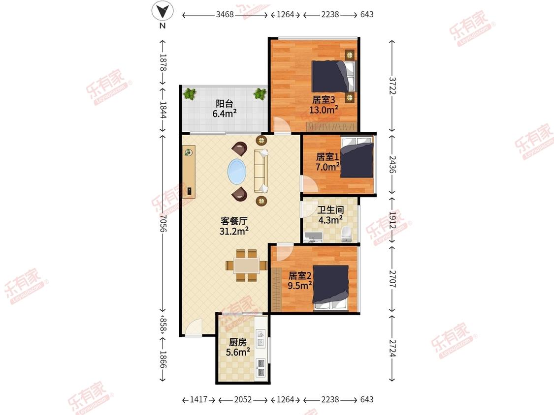 整租·振业天峦