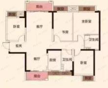 广源华府4室2厅2卫户型图