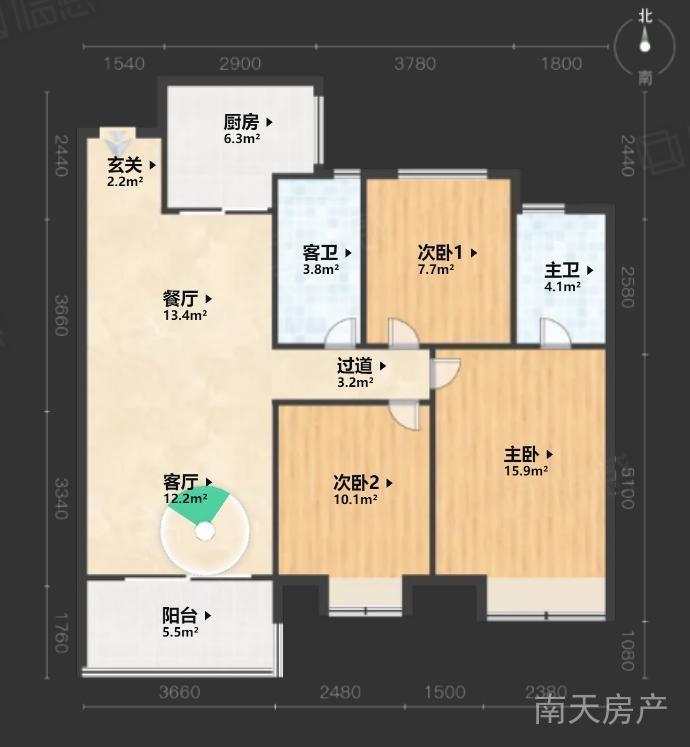 整租·中旅城(二期)