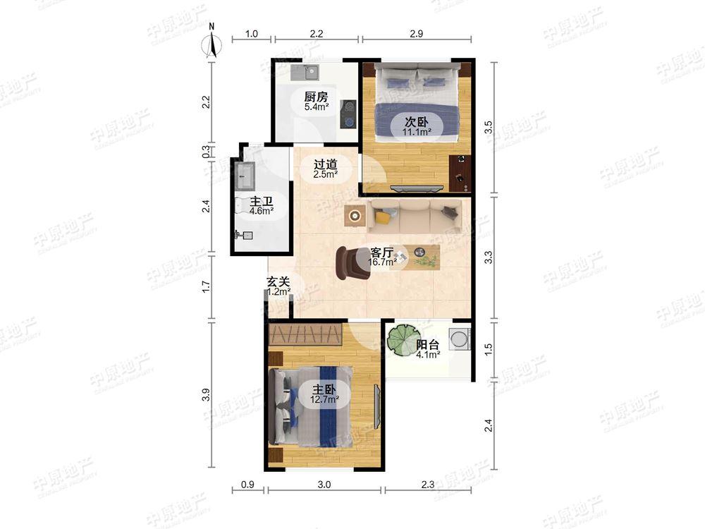 整租·高行银杏苑